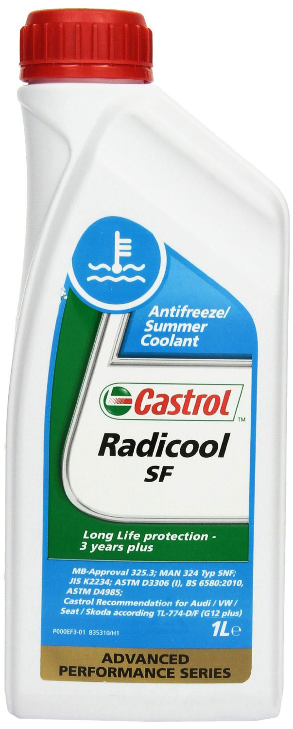 Охолоджувальна рідина CASTROL G12+, концентрат, рожевий, 1 л (15109A)